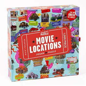 Movie Locations Puzzel (1000 stukjes) 35839755485