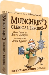 Munchkin Expansion 3 Clerical Errors 36943451450