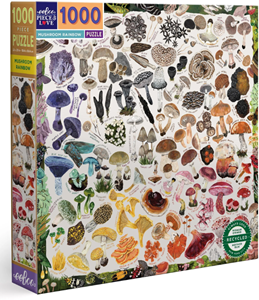 Mushroom Rainbow Puzzel (1000 stukjes) 36775757418