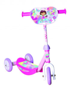 Muuwmi 3 wiel kinderstep Dora Junior Vrijloop Roze 372981