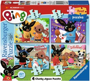 My First - Bing Bunny Puzzel (4 in 1) 32946907845