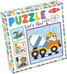 My First Puzzle - Let's Go! (4x6 stukjes) 26259963979