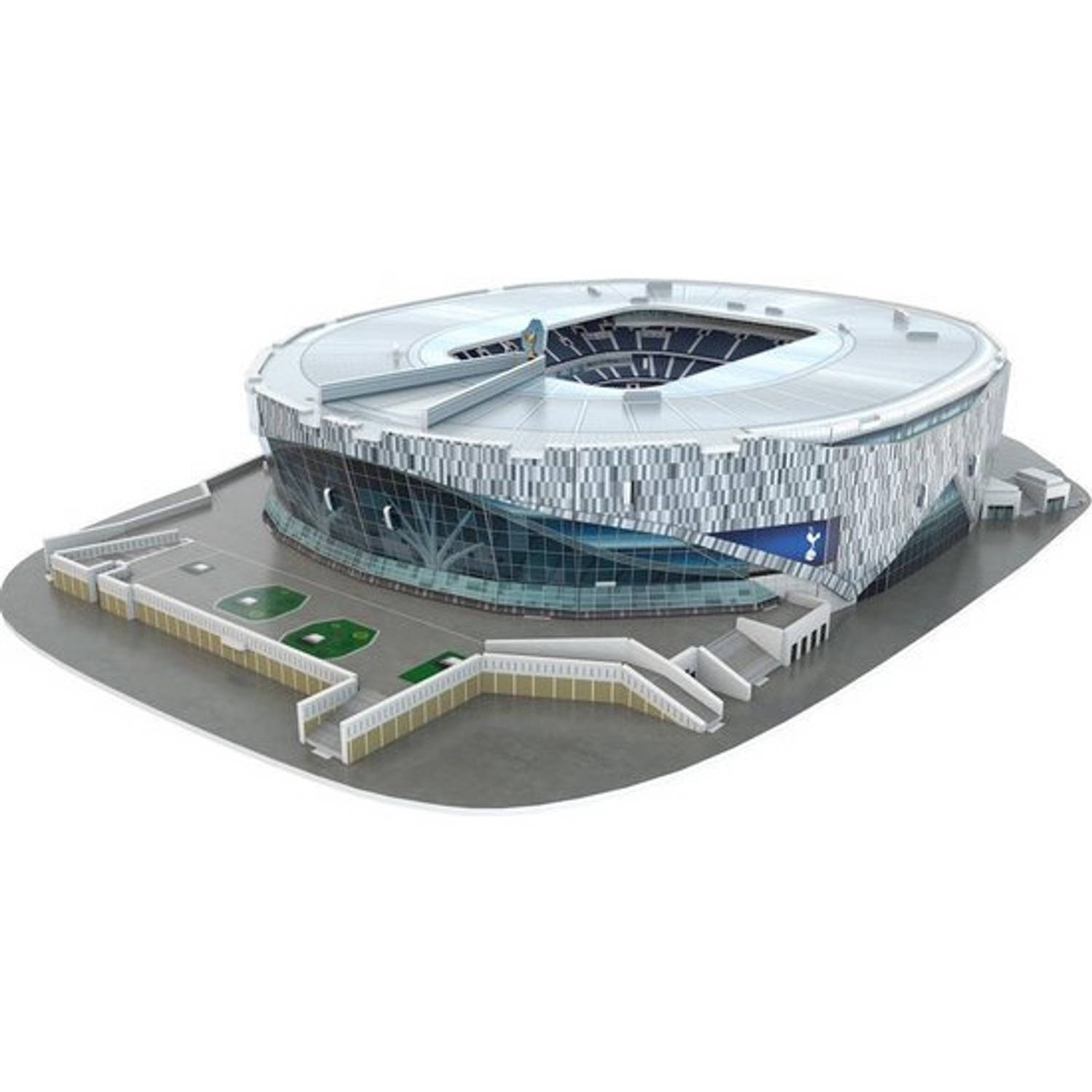 Nanostad 3D-puzzel Tottenham Hotspur stadium grijs 75 stukjes 2527640