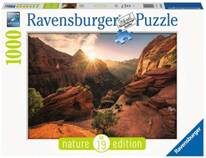 Nature Edition 19 - Zion Canyon USA Puzzel (1000 stukjes) 30566514205