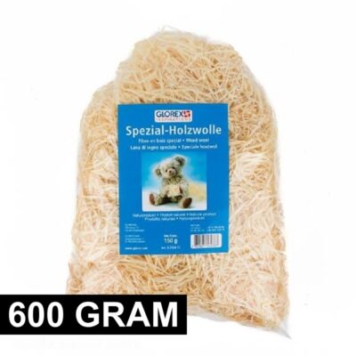 Naturel houtwol 600 gram vulmateriaal 10170600