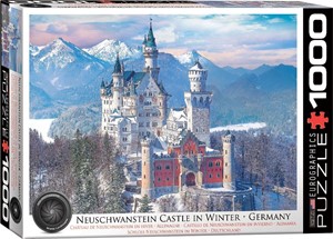 Neuschwanstein Castle in Winter Puzzel (1000 stukjes) 27731631045