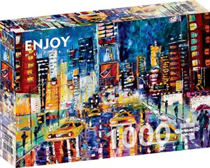 New York Lights Puzzel (1000 stukjes) 37442035052