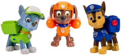 Nickelodeon speelset Paw Patrol junior groen 3 delig 441799