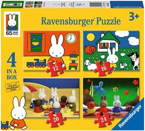 Nijntjes 65e Verjaardag Puzzel (4 in 1) 25792782837