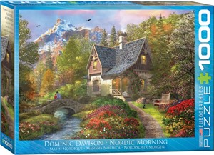 Nordic Morning - Dominic Davison Puzzel (1000 stukjes) 26670393497