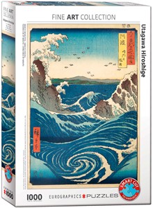 Nurato Whirlpool - Utagawa Hiroshige Puzzel (1000 stukjes) 34417583573