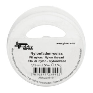 Nylon hobby draad wit 0