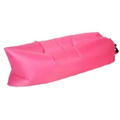 Opblaasbaar loungebed/luchtbed roze 220 x 70 cm 10155626