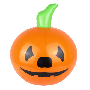 Opblaasbare Halloween decoraties - Pompoen - oranje/zwart - 35 cm - pvc kunststof 10427673