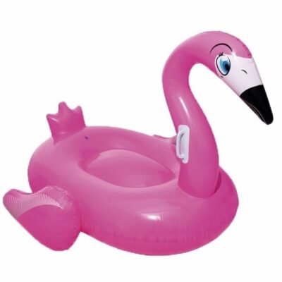 Opblaasbare flamingo voor kinderen 145 x 121 cm 10112747