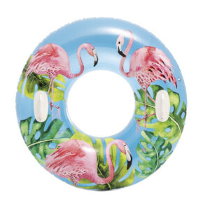 Opblaasbare flamingos zwemband/zwemring 97 cm 10225939