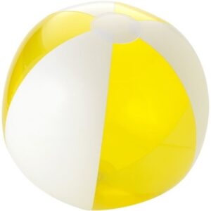 Opblaasbare strandballen geel/wit 30 cm 10022951