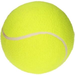 Opblaasbare tennisbal XL geel 20 cm 10061166