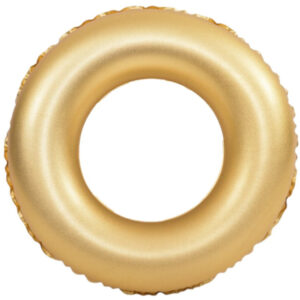 Opblaasbare zwembad band/ring goud 90 cm 10287948