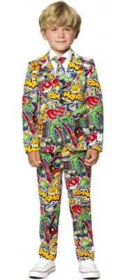 OppoSuits verkleedpak Street Vibes jongens polyester maat 92 98 408728