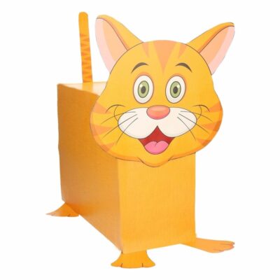 Oranje kat/poes surprise maken startpakket 10096395