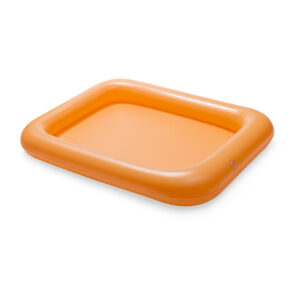 Oranje opblaasbare zwembad tafel 60 x 46 x 7 cm 10277737