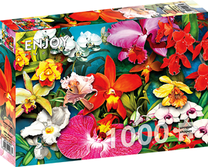 Orchid Jungle Puzzel (1000 stukjes) 37670702323