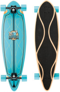 Osprey longboard Helix 91 x 24 cm esdoorn blauw/zwart 823015