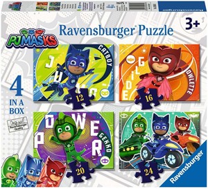 PJ Masks - 4 in 1 Puzzel 27094783105