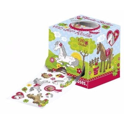 Paarden stickers 120 stuks 10093248