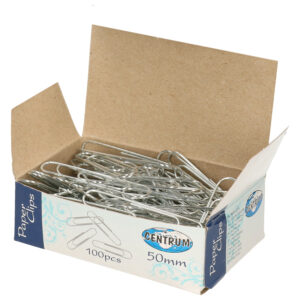 Paperclips - 100x stuks - groot - 50 mm 10101920