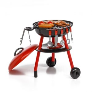 Paradiso Toys Speelgoedbarbecue 50 cm 30 Delig Rood/zwart 295256