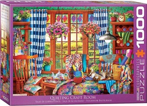 Patchwork Craft Room Puzzel (1000 stukjes) 27387729481