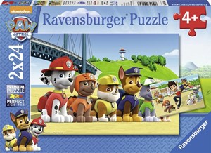 Paw Patrol Dappere Honden Puzzel (2x24 stukjes) 27151717255