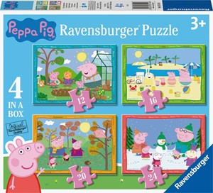 Peppa Pig 4 Seizoenen Puzzel (4 in 1) 35500990136