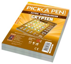 Pick a Pen Crypten Scoreblokken - Dobbelspel 13450