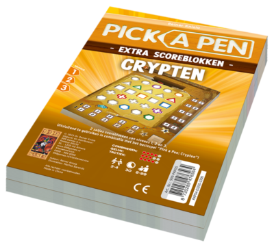 Pick a Pen Crypten Scoreblokken - Dobbelspel 13450