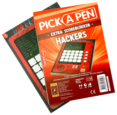 Pick a Pen Hackers Scoreblokken - Dobbelspel 13450