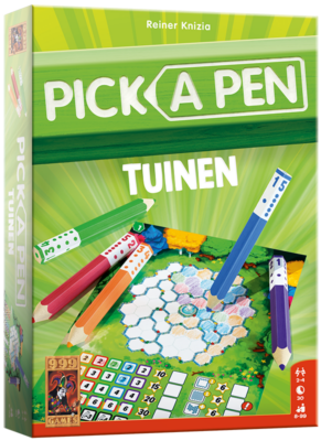 Pick a Pen Tuinen - Dobbelspel 13450