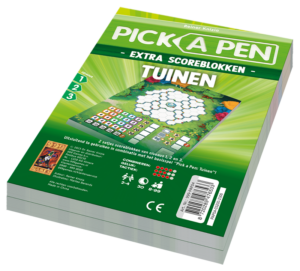 Pick a Pen Tuinen Scoreblokken - Dobbelspel 13450