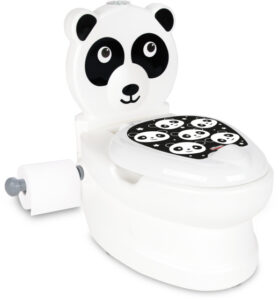 Pilsan Panda educatief plaspotje wit/zwart 1023402