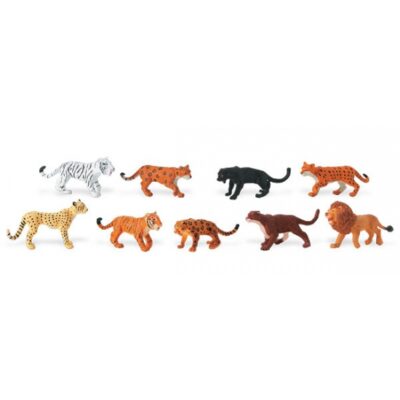 Plastic figuren van katachtige roofdieren 10052790