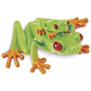 Plastic speelgoed dieren figuur roodoog boomkikker 7 cm 10091737