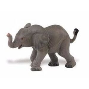 Plastic speelgoed figuur Afrikaanse olifant kalfje 8 cm 10092196