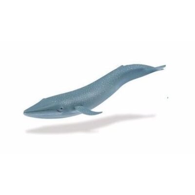 Plastic speelgoed figuur blauwe vinvis 26 cm 10092318