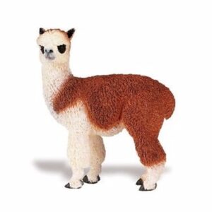 Plastic speelgoed figuur dier alpaca 9 cm 10092082