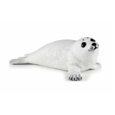 Plastic speelgoed figuur liggende zeehond pup 8 cm 10083655