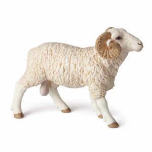 Plastic speelgoed figuur ram schaap staand 8 cm 10083703