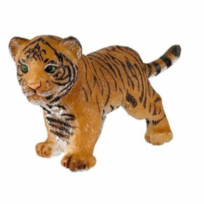 Plastic speelgoed figuur tijger welpje 3