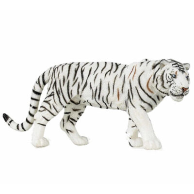 Plastic speelgoed figuur witte tijger 15 cm 10057376